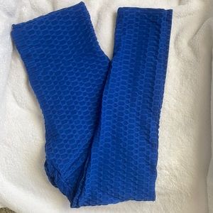 SHEIN scrunch booty leggings - Blue